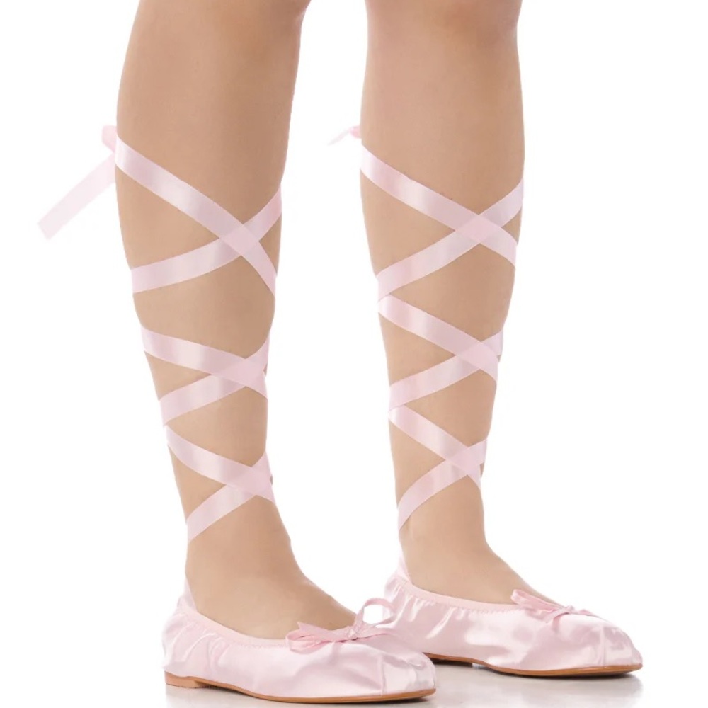 AZALEA WANG Pink Ballet Flats